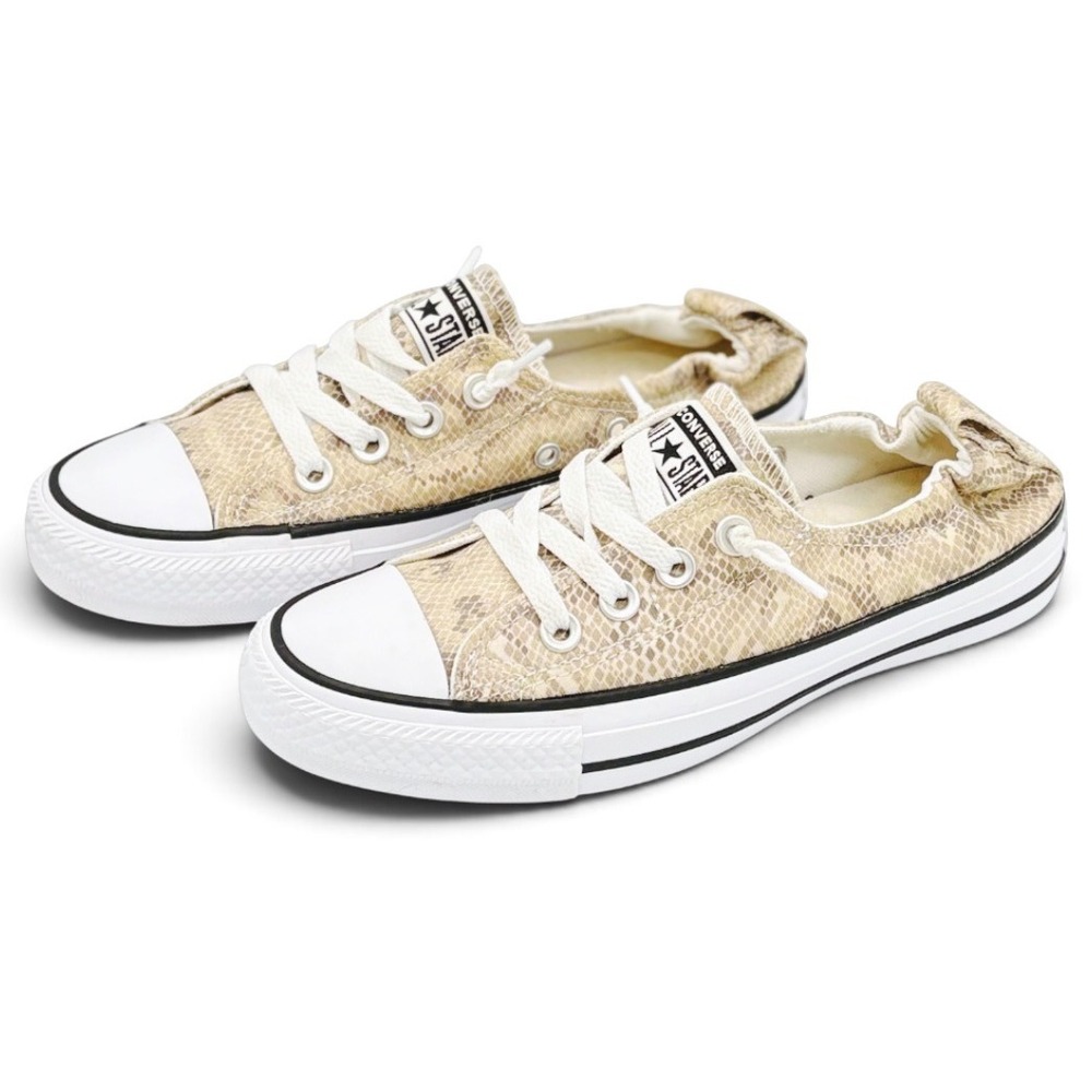 Converse Chuck Taylor All Star Shoreline Womens Size 6 Snake Print Shoes 571139F